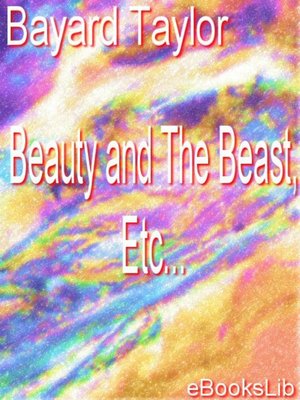 cover image of Beauty and The Beast, Etc.